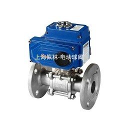 電動(dòng)法蘭三片式球閥，不銹鋼三片式球閥
