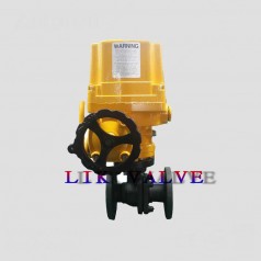 進口電動防爆碳鋼球閥（DC24V、DC220V、AC110V）